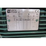 394 RPM 0,25 KW Asmaat 16 mm, brake. Used. 